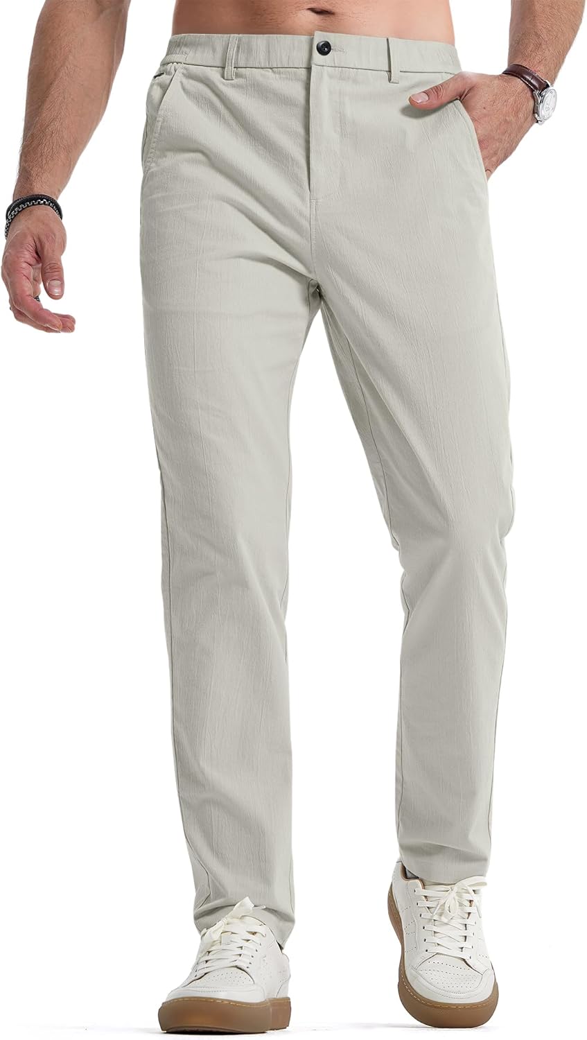 Men's Pockets and Elastic Waistband