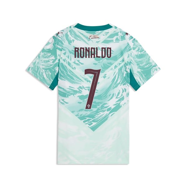Women's Fan Edition Puma Ronaldo Portugal Away Jersey 2026