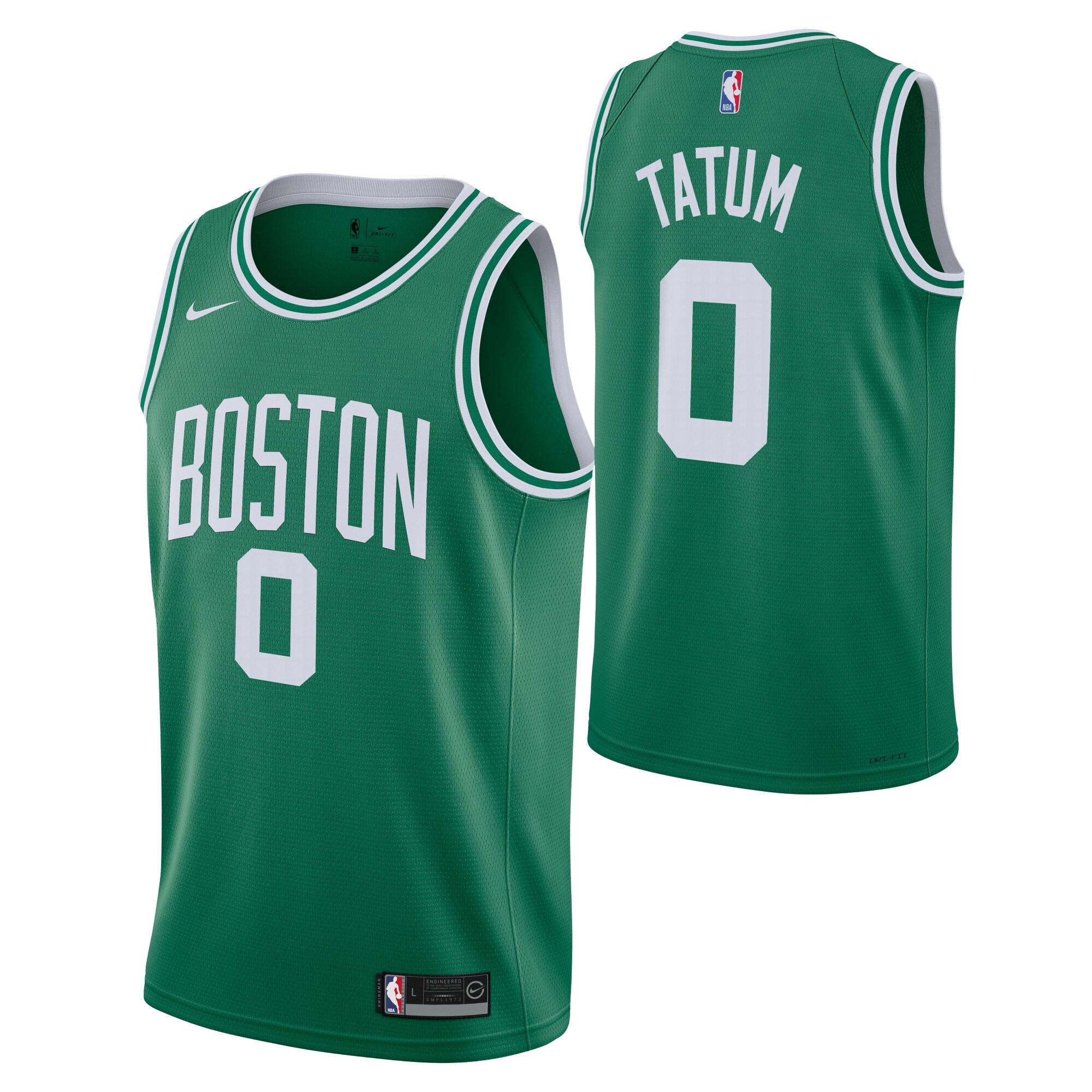 Boston Celtics Nike Icon Swingman Jersey - Tatum 0 - Youth