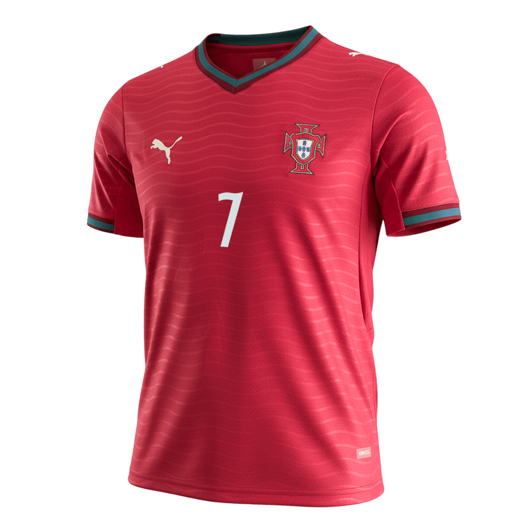 RONALDO #7 Portugal Home Soccer Jersey World Cup 2026