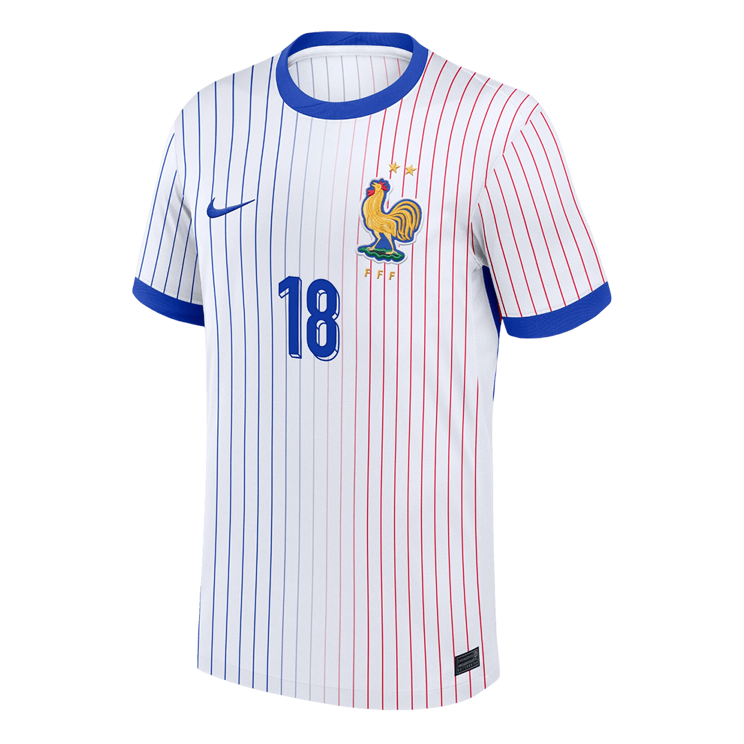 NKUNKU #18 France Away Soccer Jersey