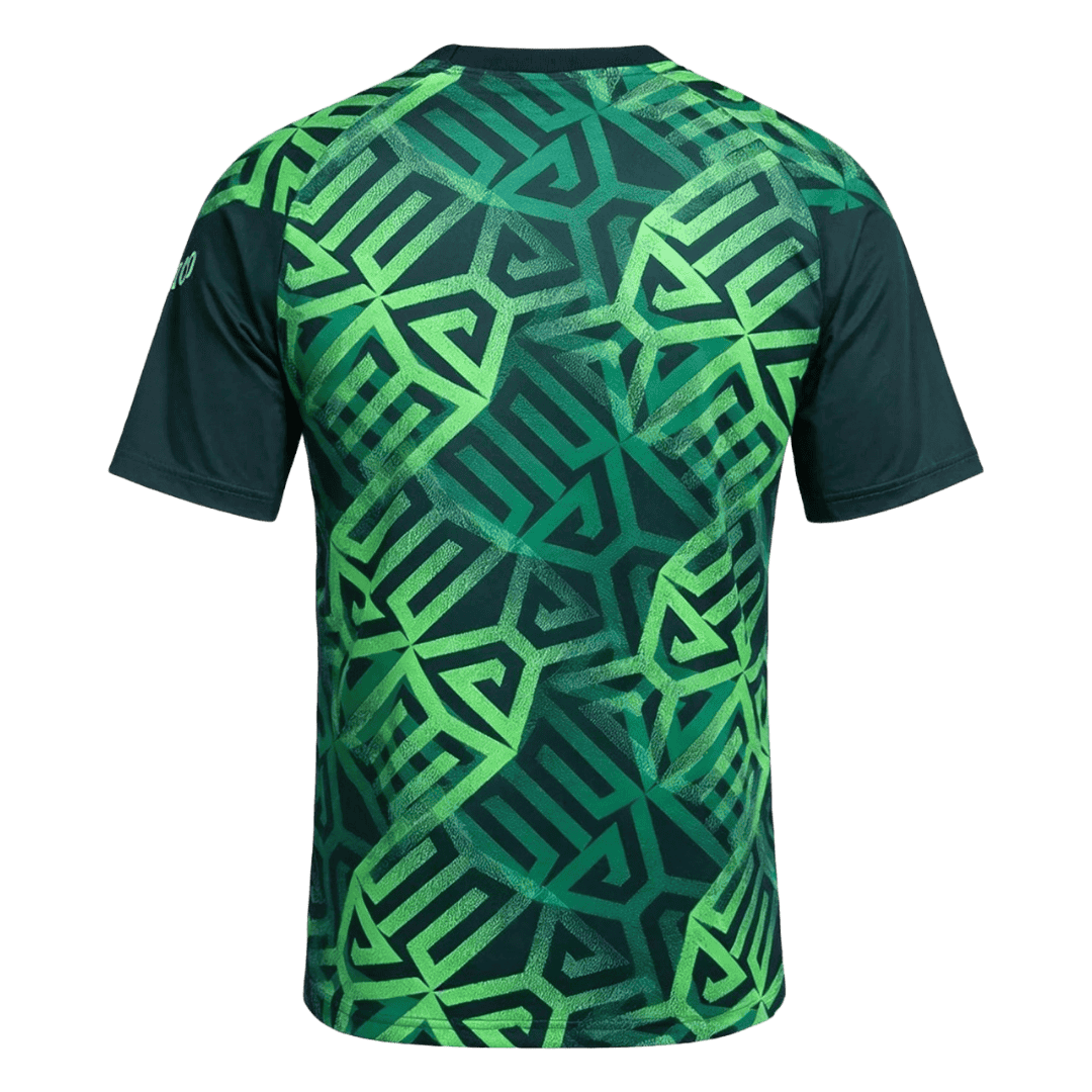 Mexico Pre-Match Soccer Jersey World Cup 2026 Green