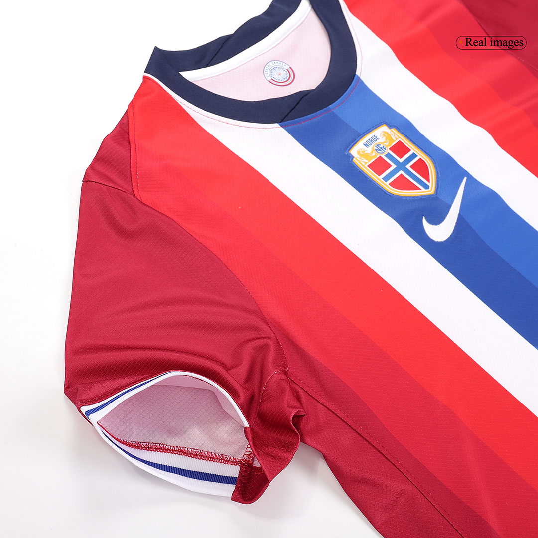 HAALAND #9 Norway Home Soccer Jersey