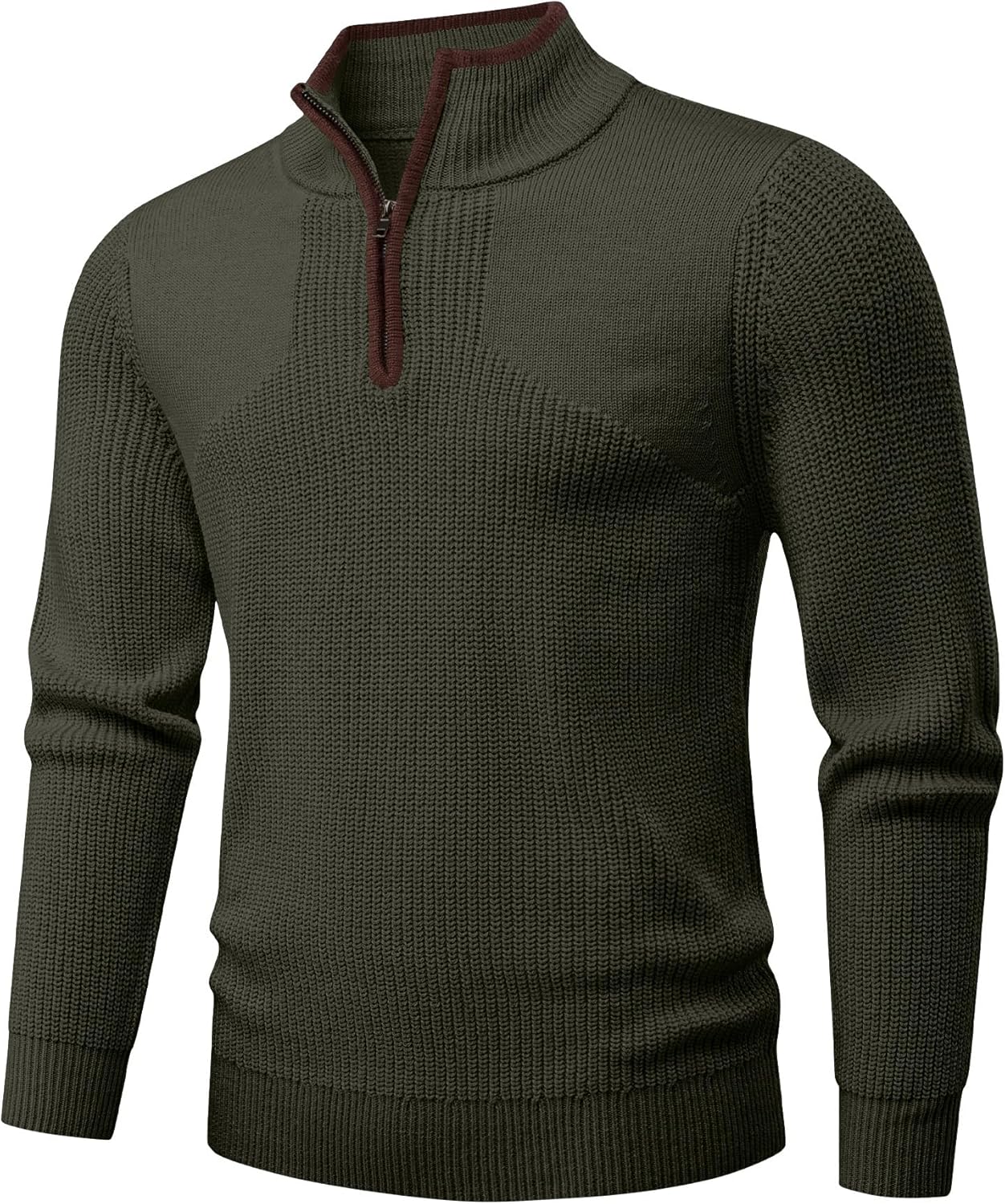 Knitted Solid Pullover Sweaters