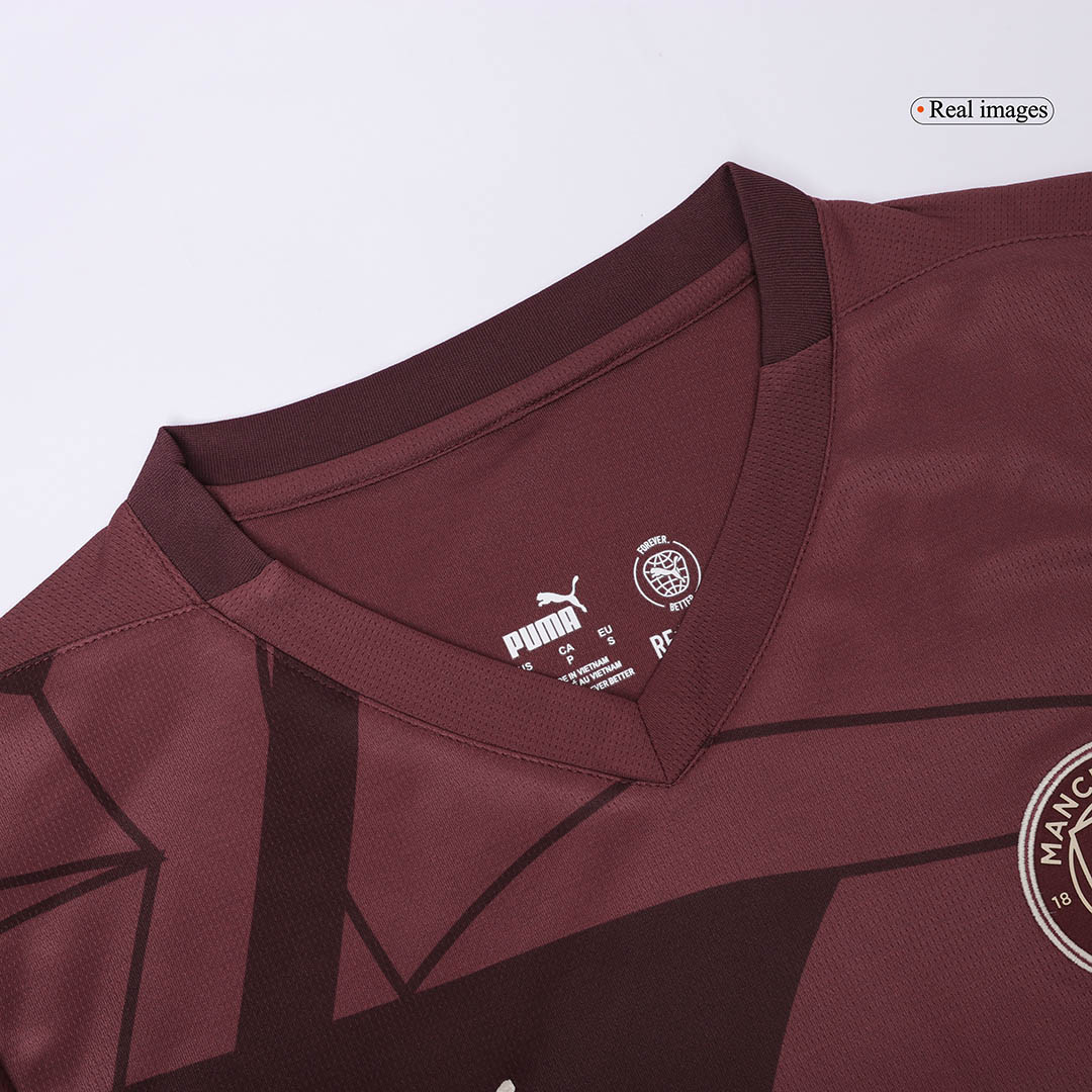 RODRIGO #16 Manchester City Third Away Soccer Jersey -UCL