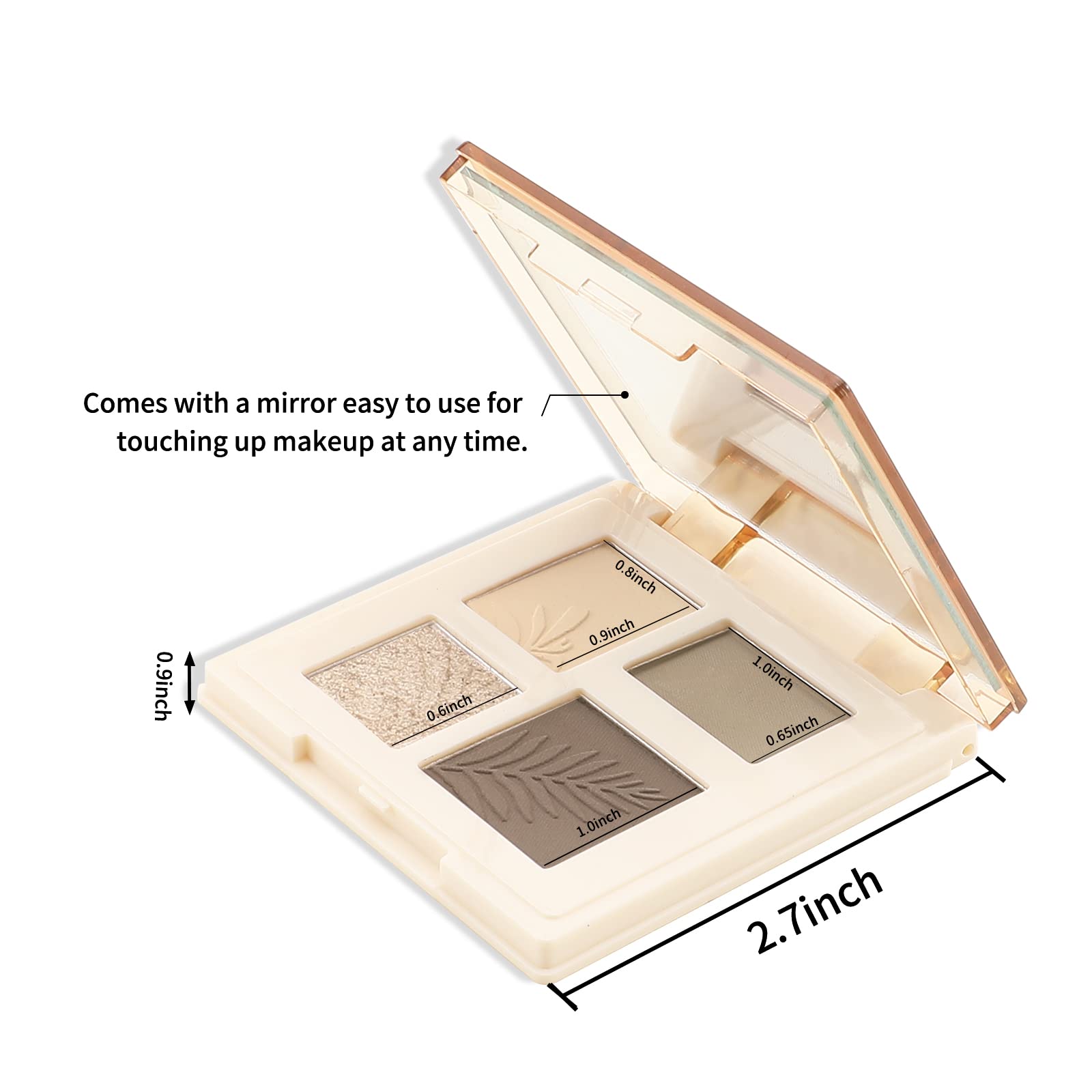 Highlighter Contour Makeup Palette Matte Bronzer Palette Contouring Face Illuminate Makeup Palette Powder Shimmer Glow Highlighting Makeup Waterproof Long Lasting