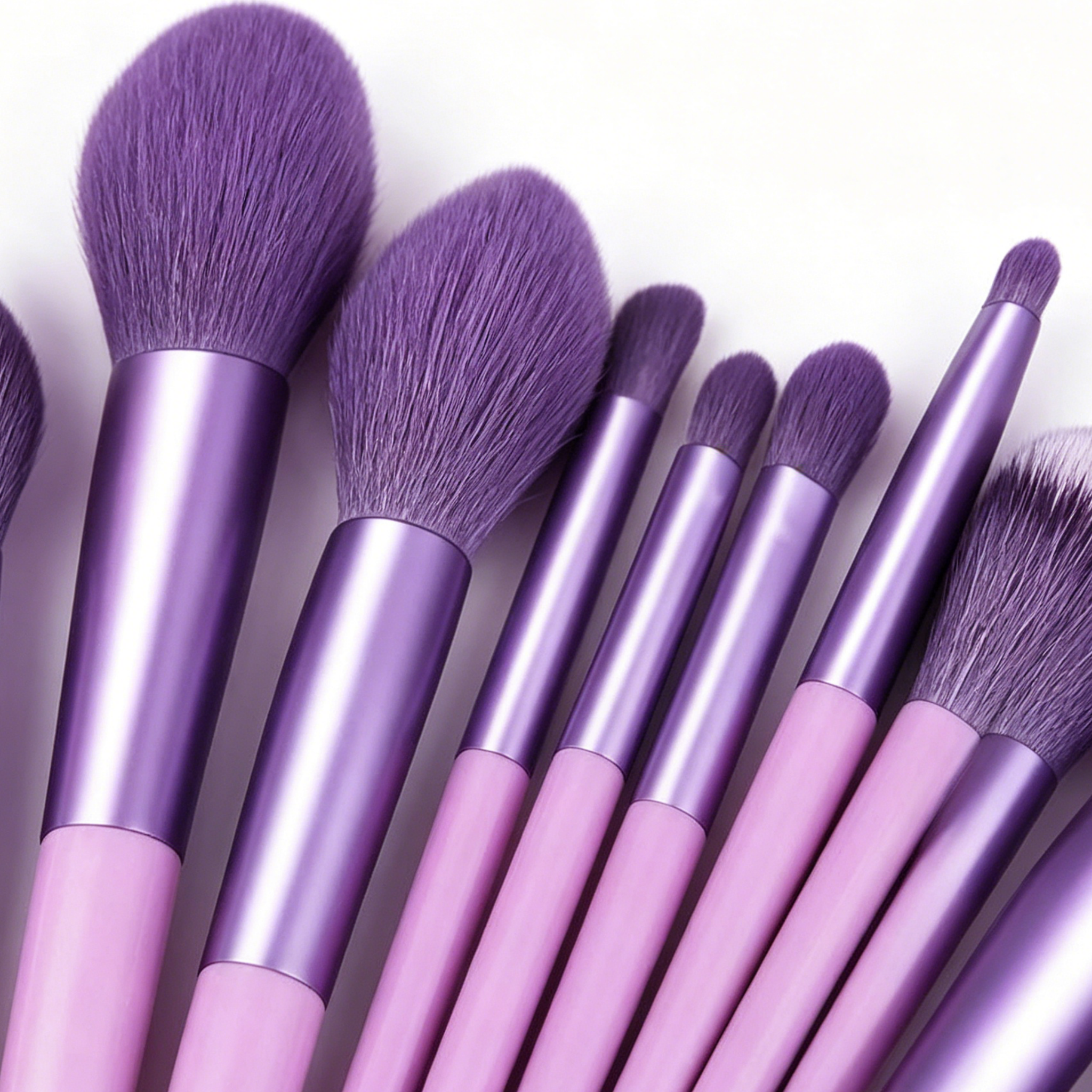 Makeup Brushes 22 Pcs Makeup Kit,Foundation Brush Eyeshadow Brush Make up Brushes Set (Purple, 22 Piece Set)