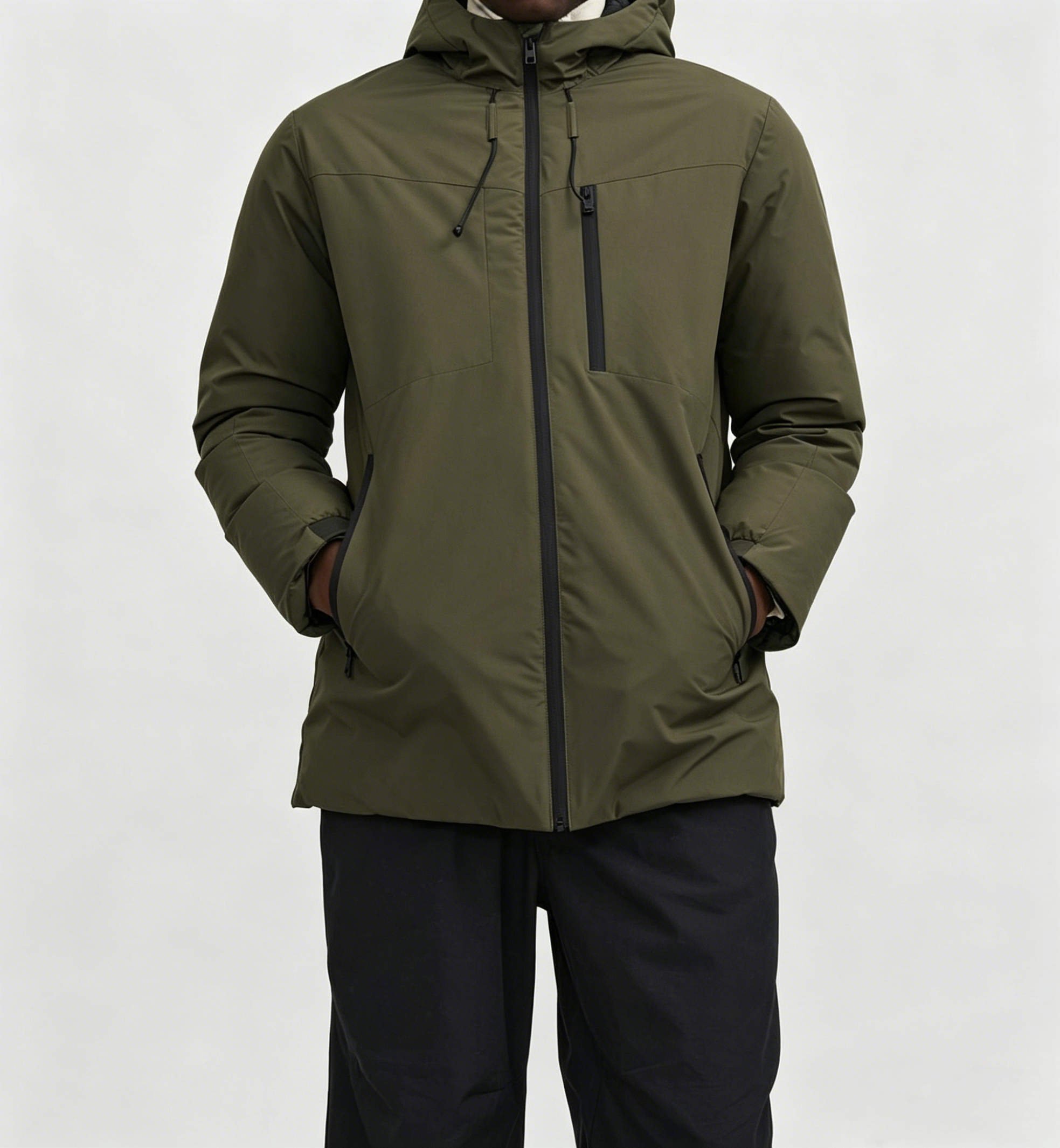 Khaki Men's Jacket