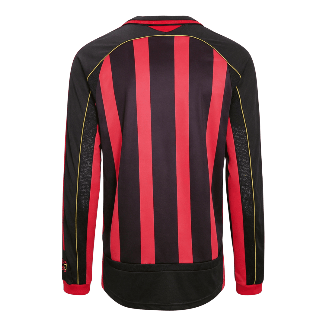 Retro Soccer Jersey AC Milan Home Long Sleeve 2006/07