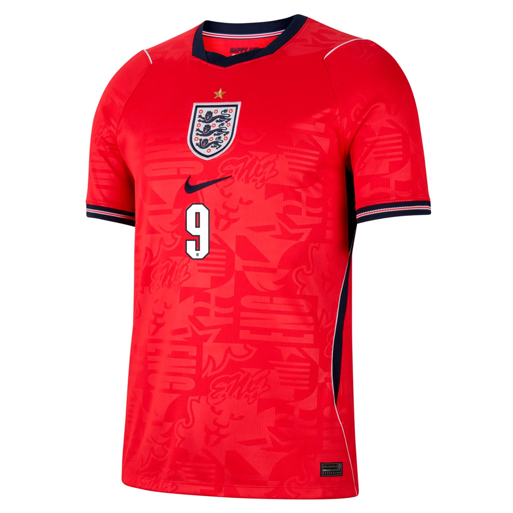 Men's Fan Edition Nike Kane England Away Jersey 2026