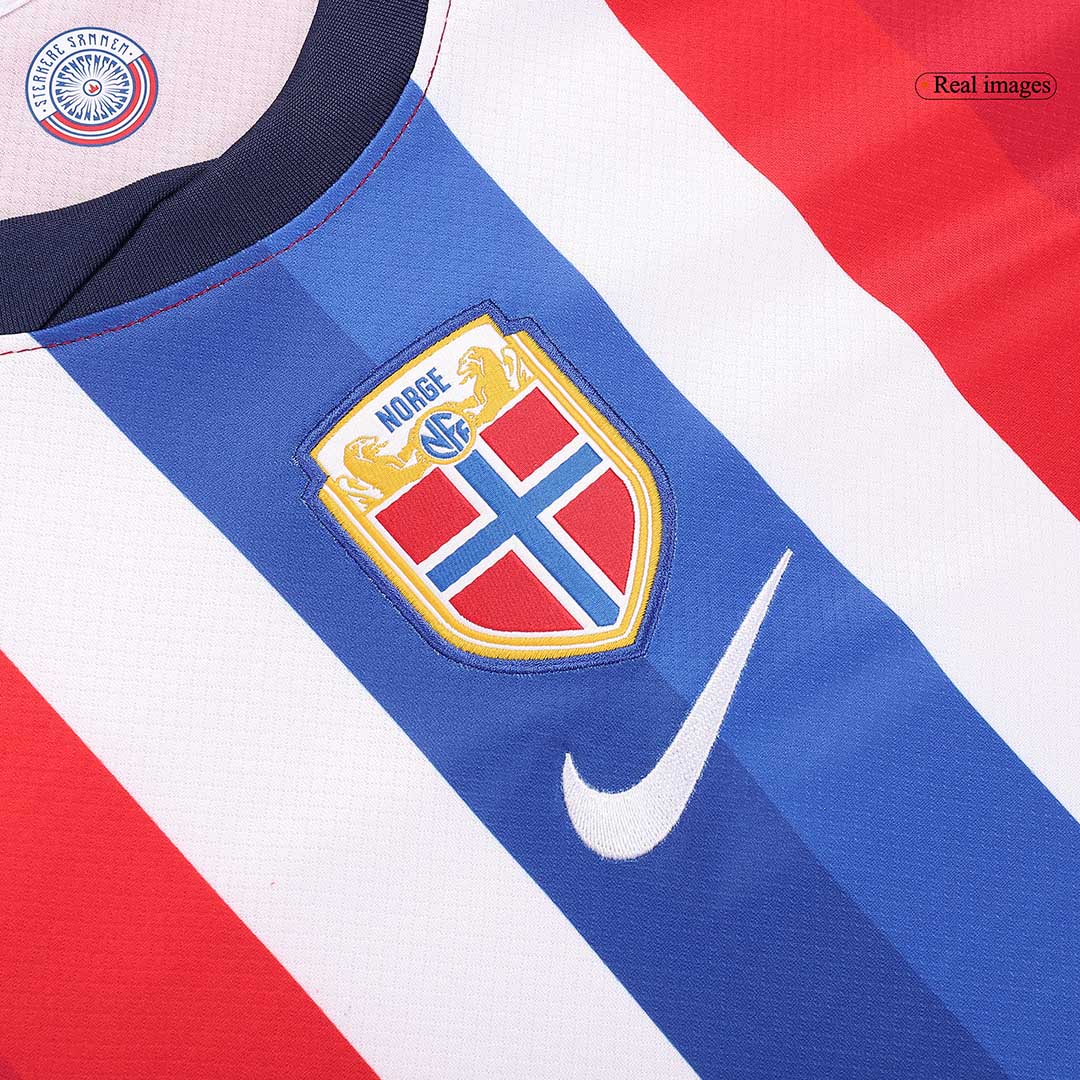 HAALAND #9 Norway Home Soccer Jersey