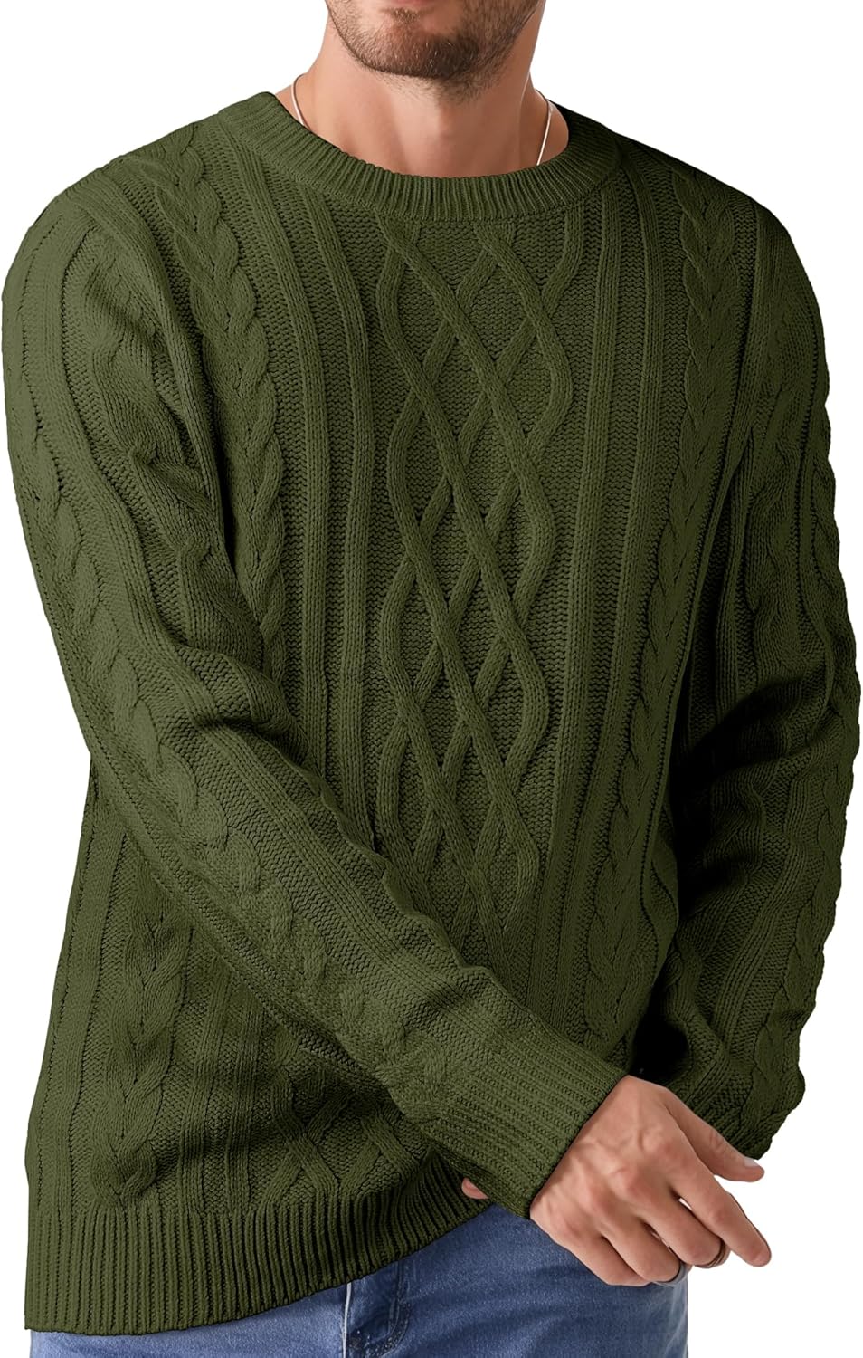 Long Sleeve Fisherman Knitted Sweaters