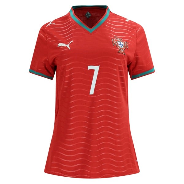 Women's Fan Edition Puma Ronaldo Portugal Home Jersey 2026